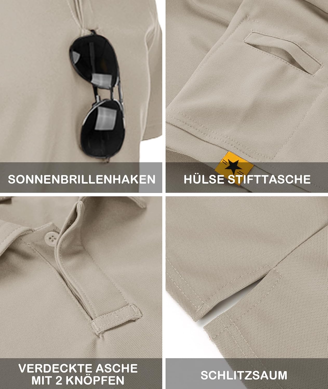 Polo Hombre Secado Rápido