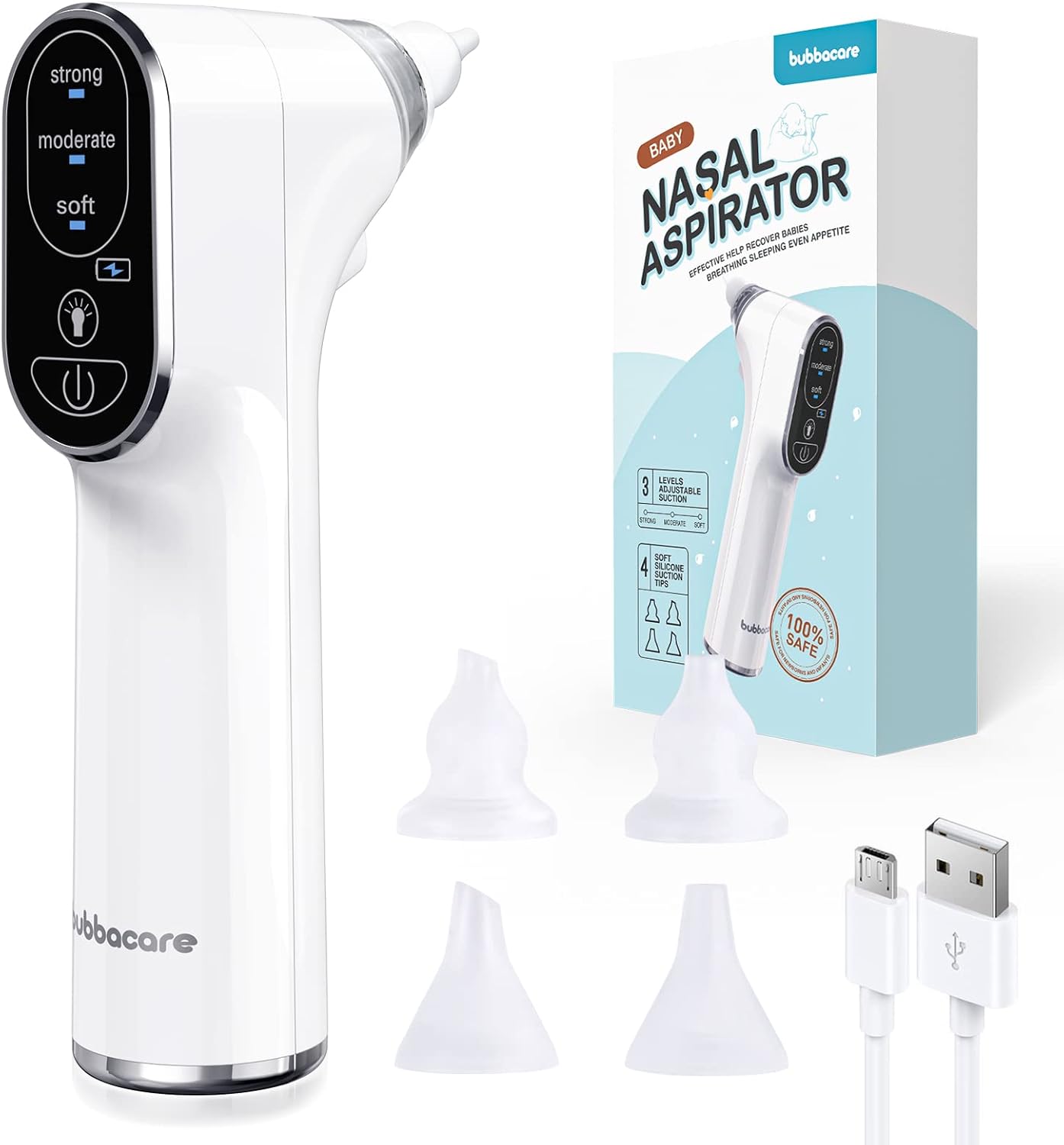 Aspirador Nasal Eléctrico Bebé