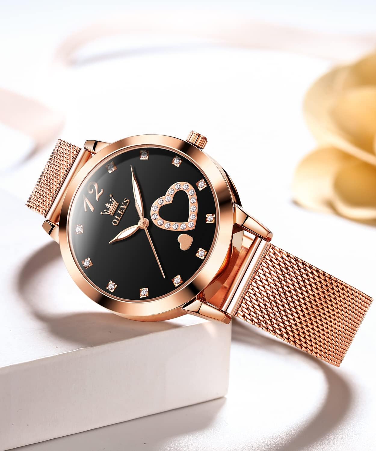 Reloj OLEVS Oro Rosa Mujer