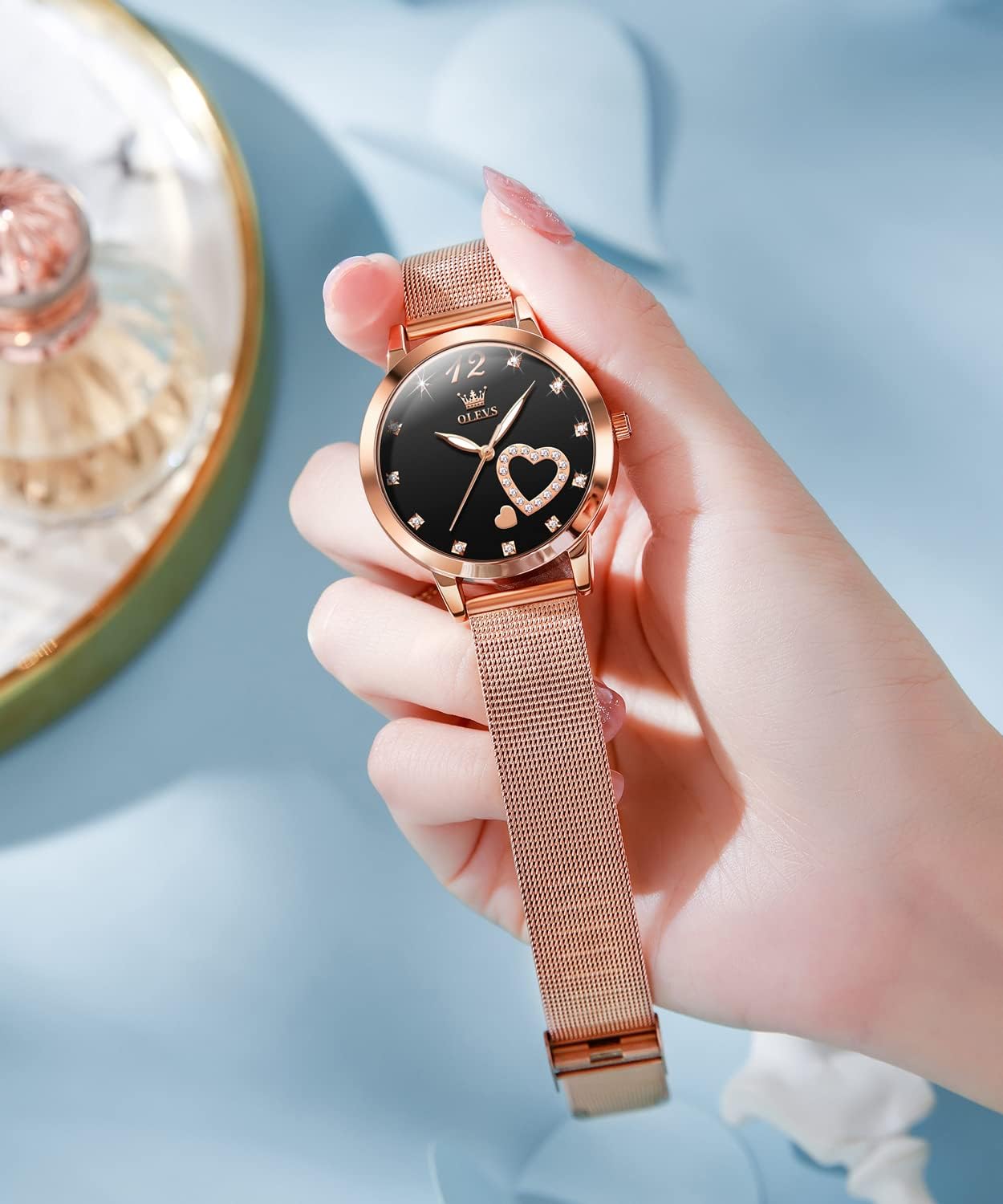 Reloj OLEVS Oro Rosa Mujer