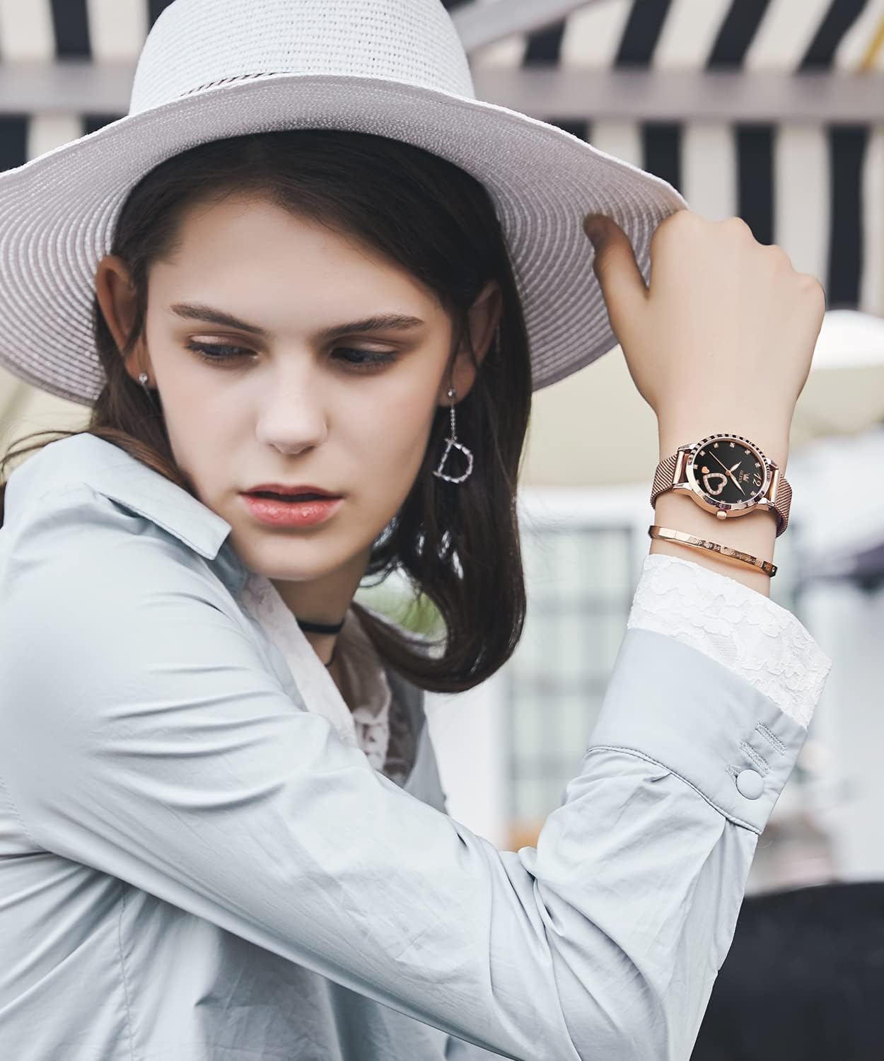 Reloj OLEVS Oro Rosa Mujer
