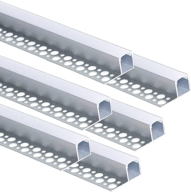 Perfil LED empotrado 1m 6u