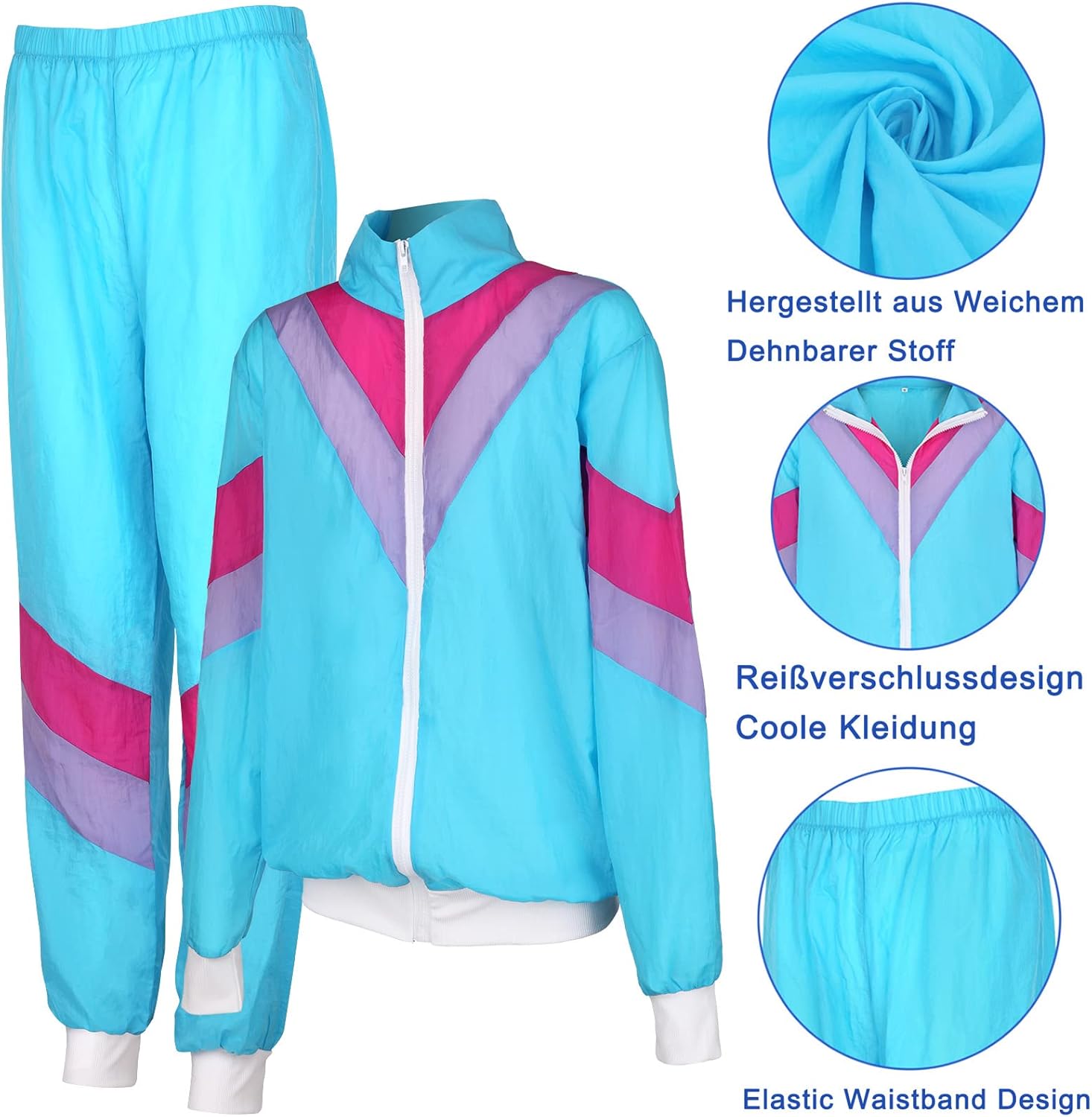 Disfraz retro 80s y 90s hombre