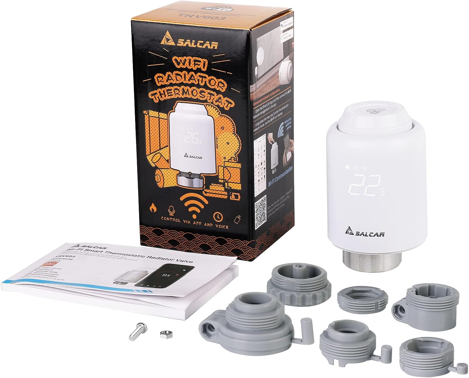 Termostato WiFi SALCAR Alexa/GG