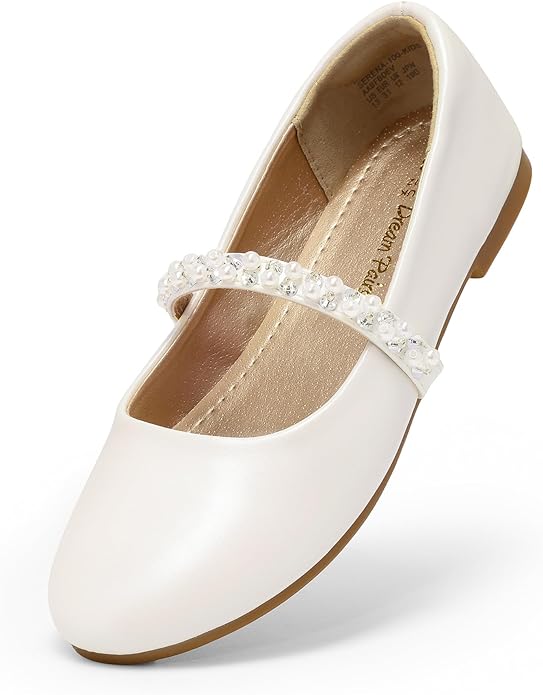 Zapatos Planos Niña Marfil, T. 31