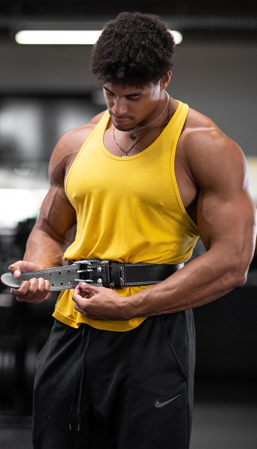 Cinturón Lumbar Fitgriff® 100% Cuero