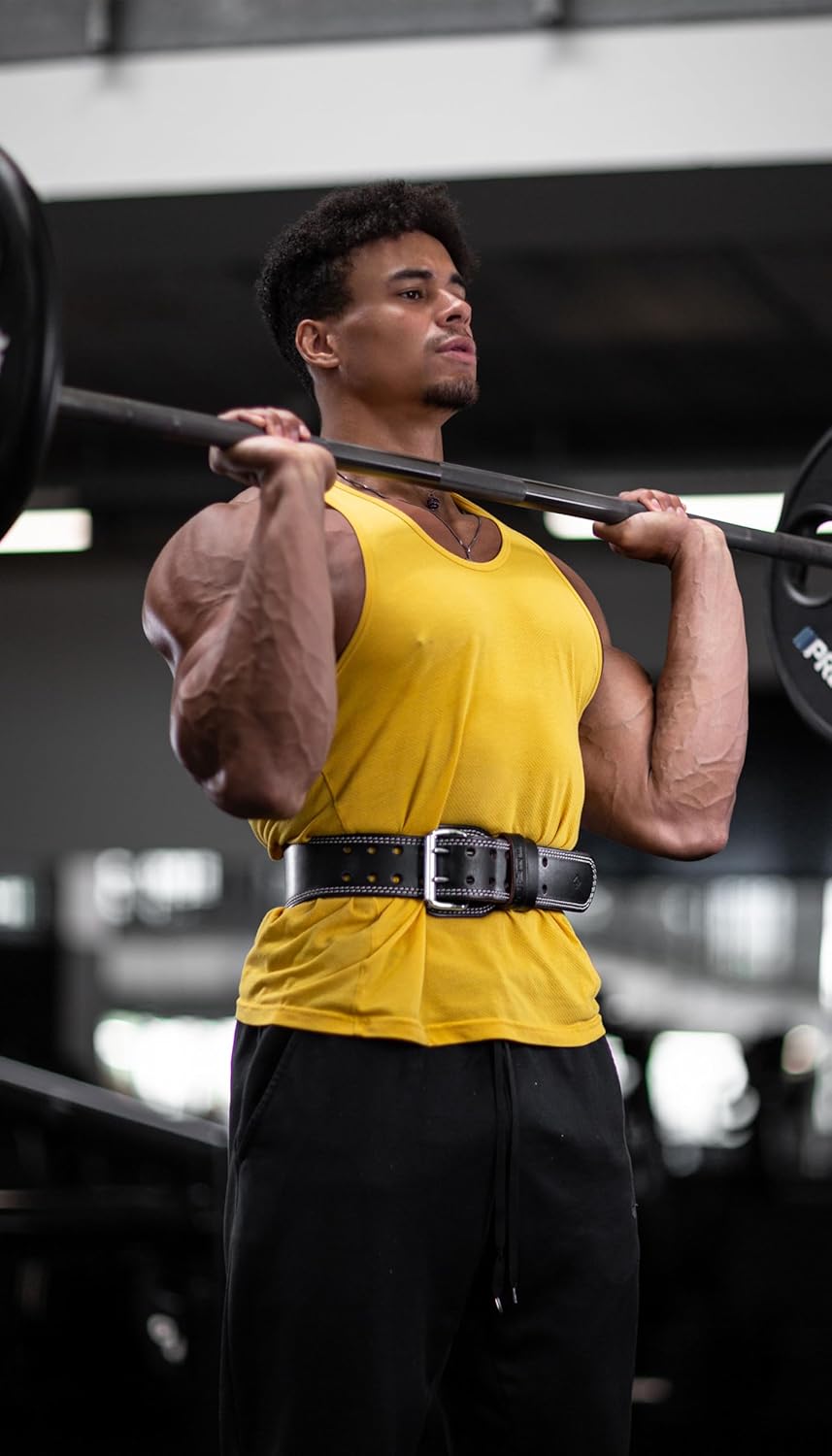 Cinturón Lumbar Fitgriff® 100% Cuero