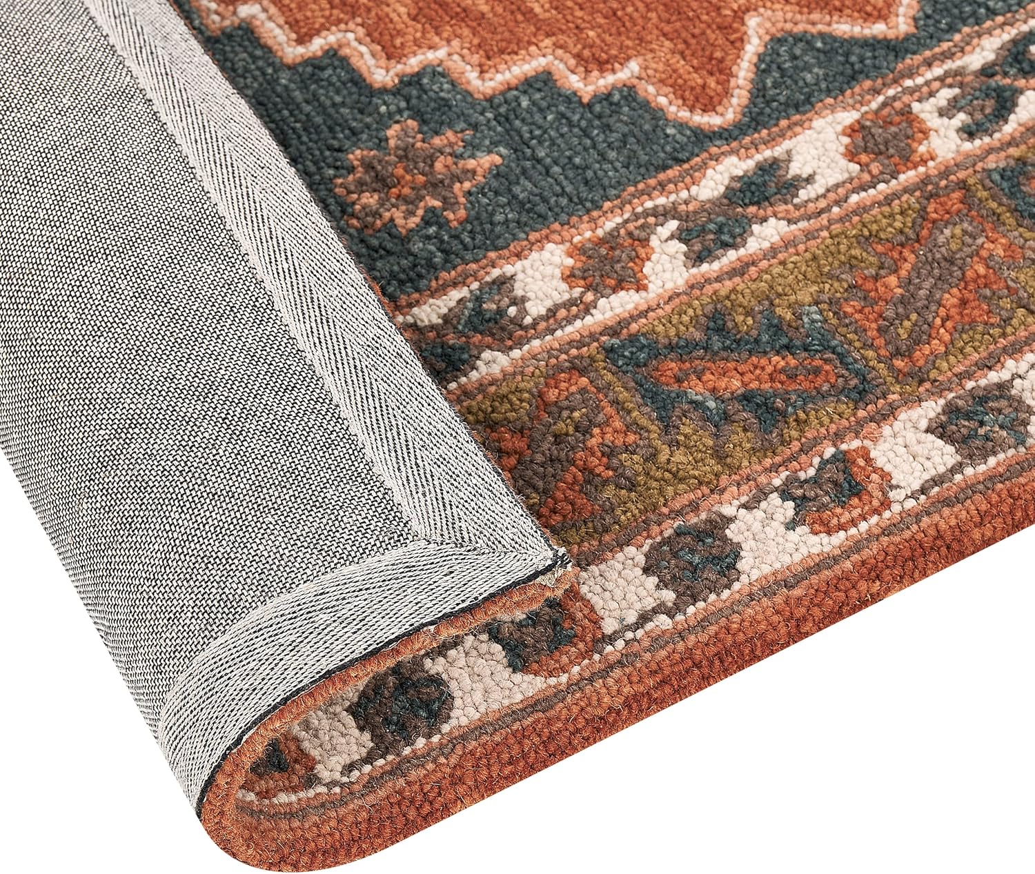 Alfombra oriental lana 140x200