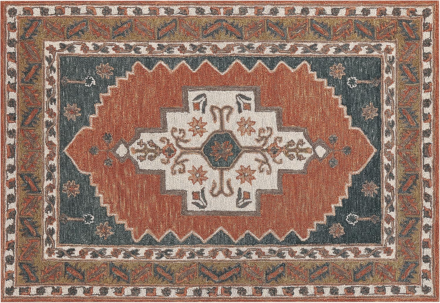 Alfombra oriental lana 140x200