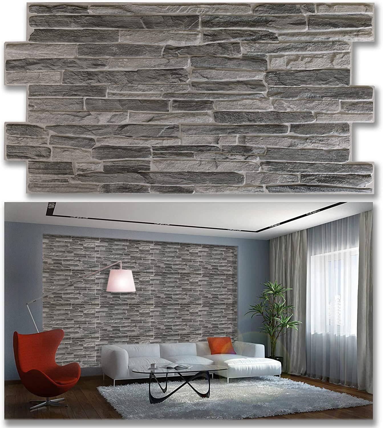 Paneles 3D Oro PVC Decoración