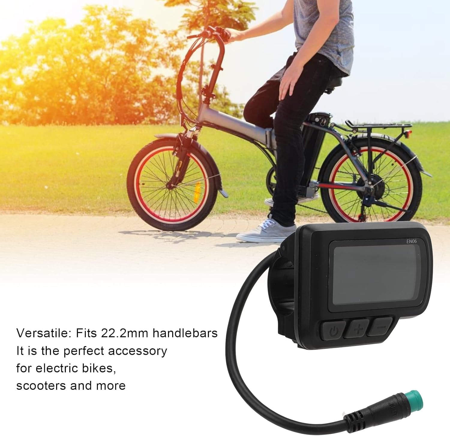 Pantalla LCD E-Bike EN06 24-48V