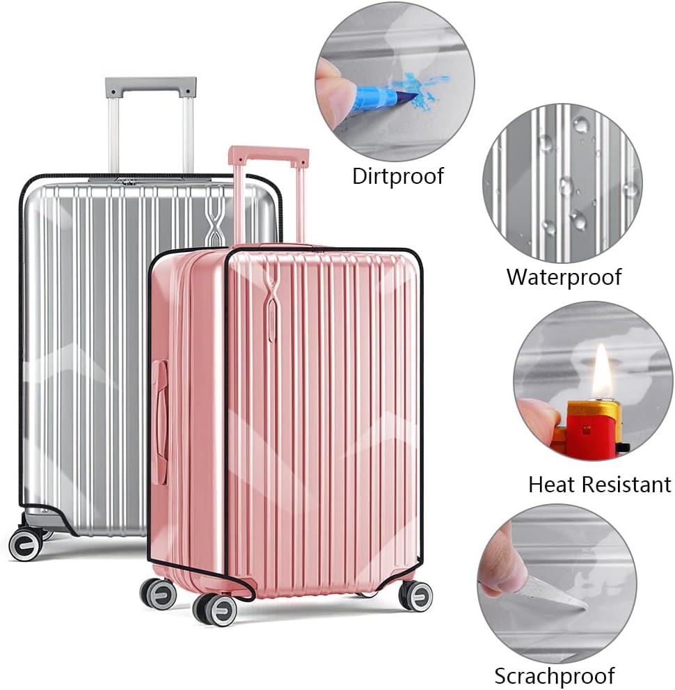 Funda Maleta PVC Transparente 24