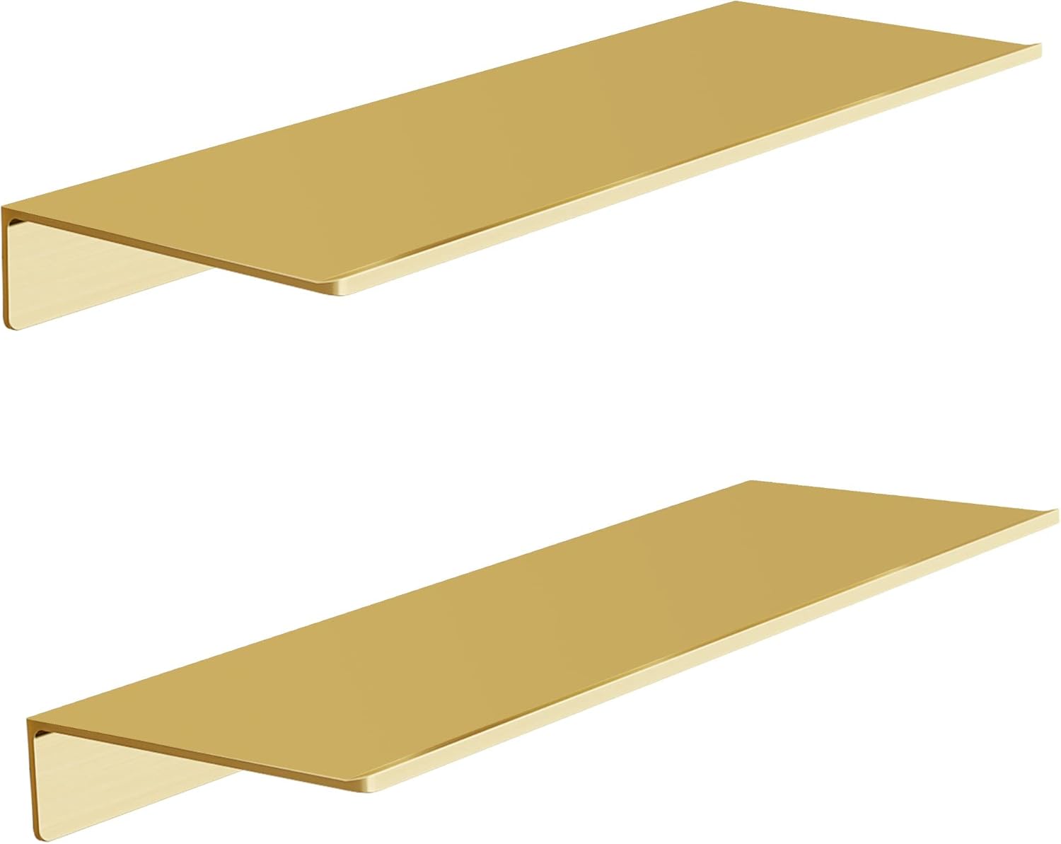 Estantería Metal Oro Cepillado