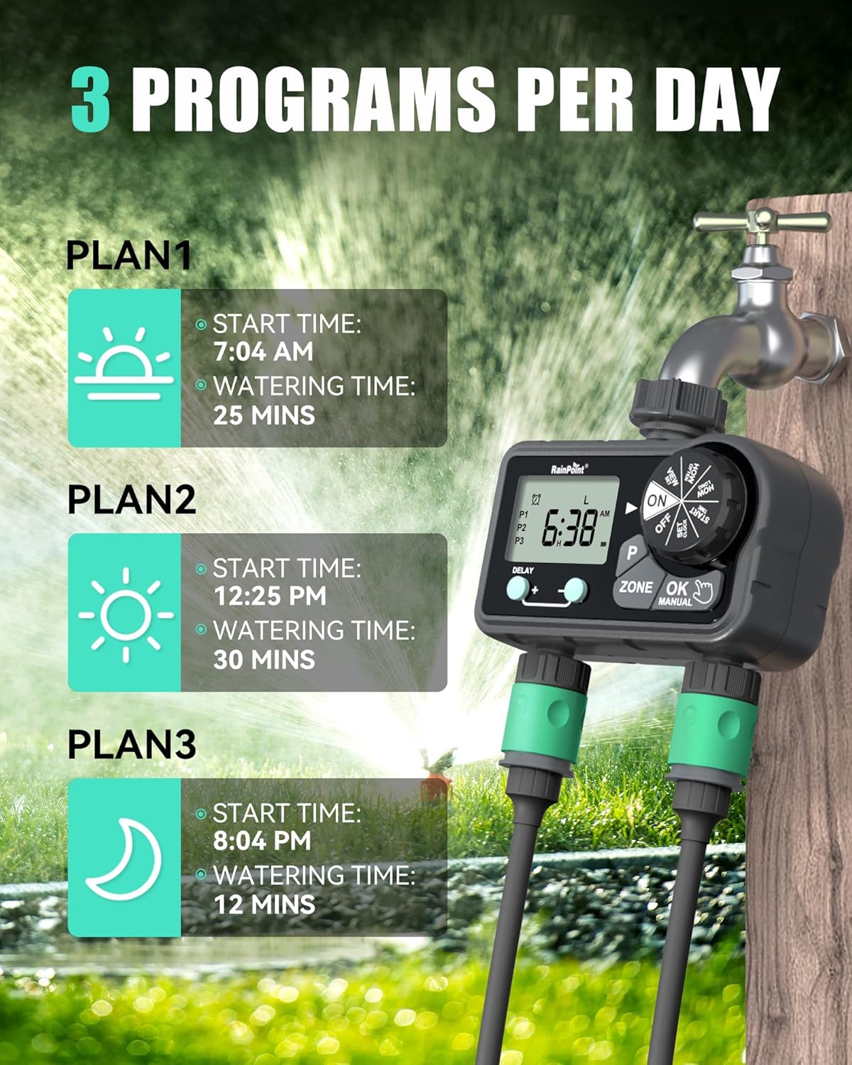 Controlador de Riego RAINPOINT