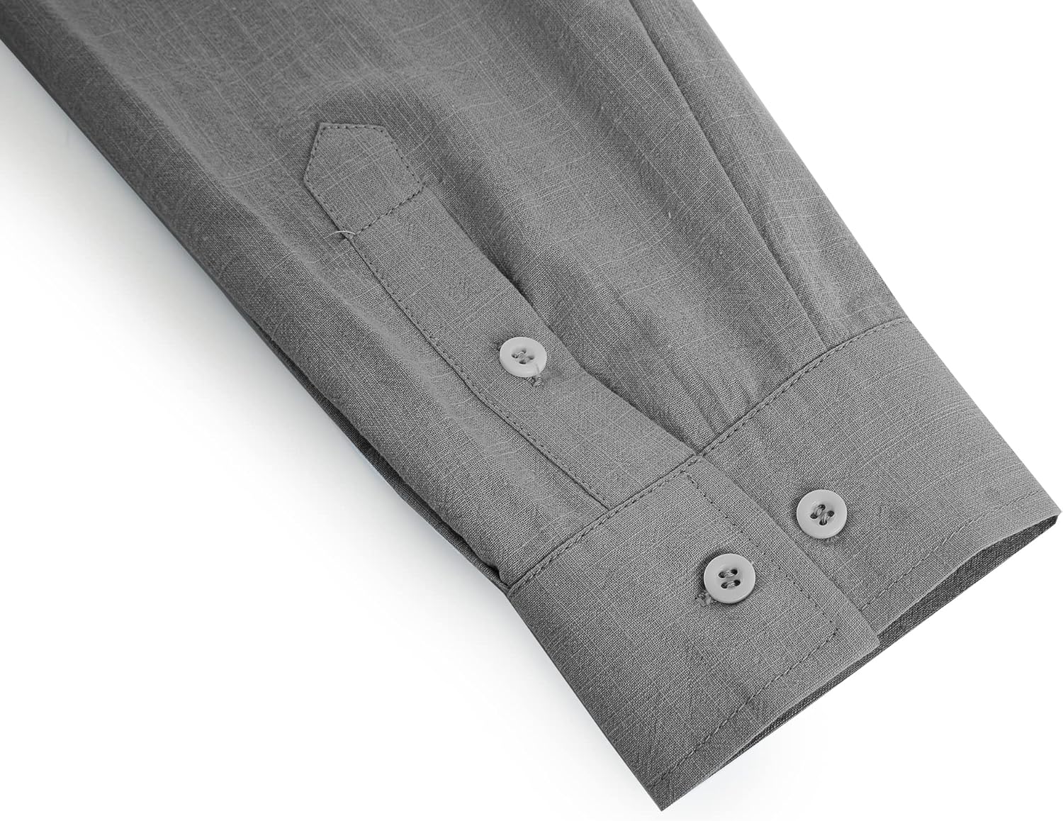Camisa de algodón gris XL