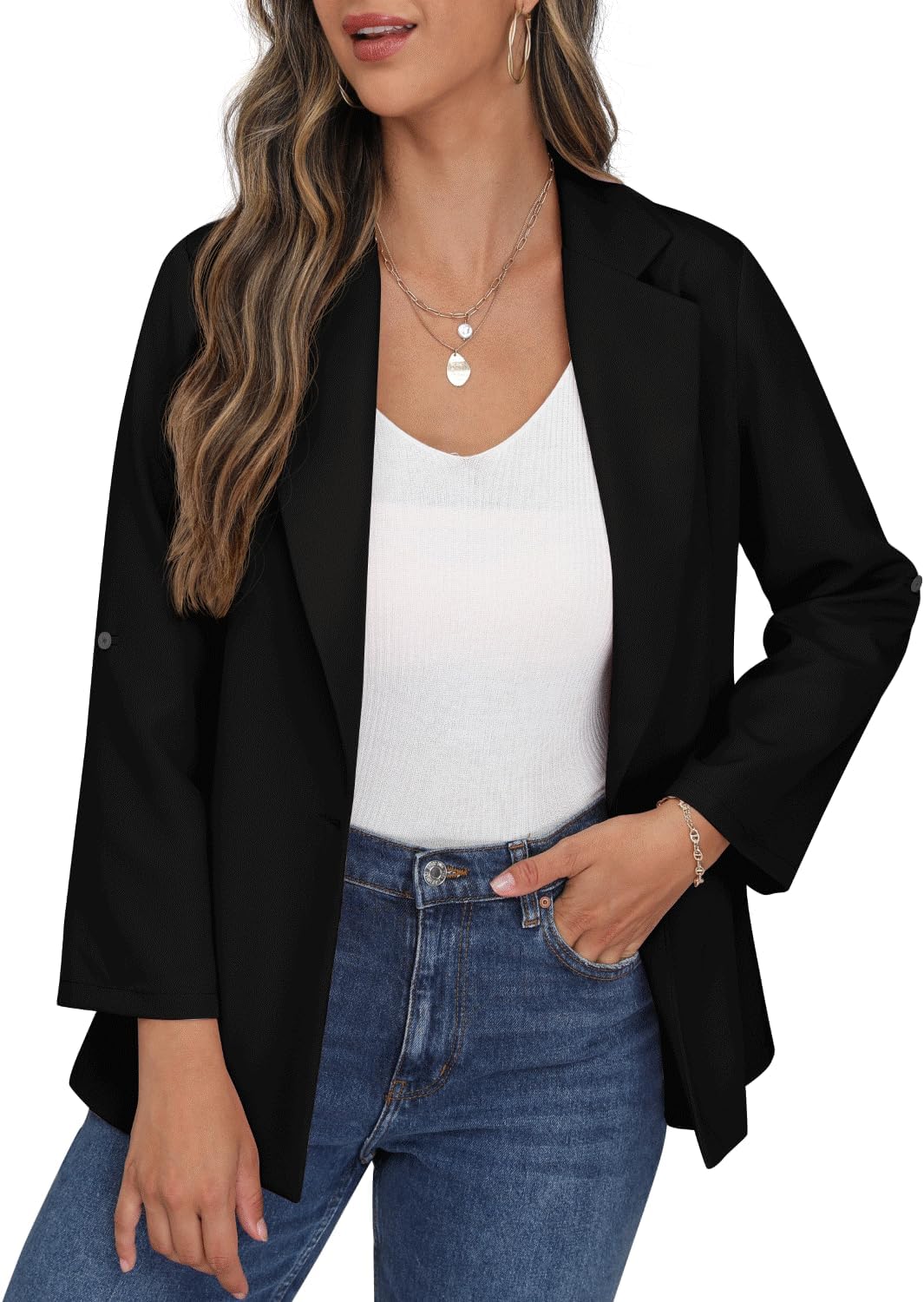 Blazer ajustable para dama