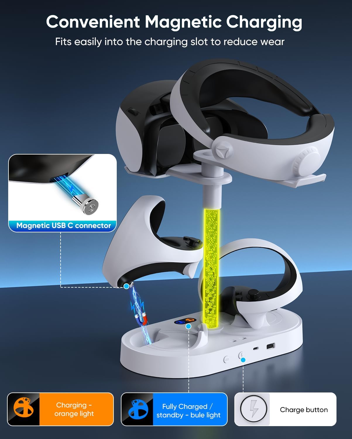 Soporte de carga PS VR2 RGB