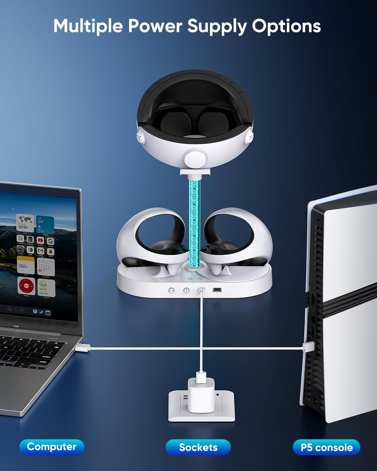 Soporte de carga PS VR2 RGB