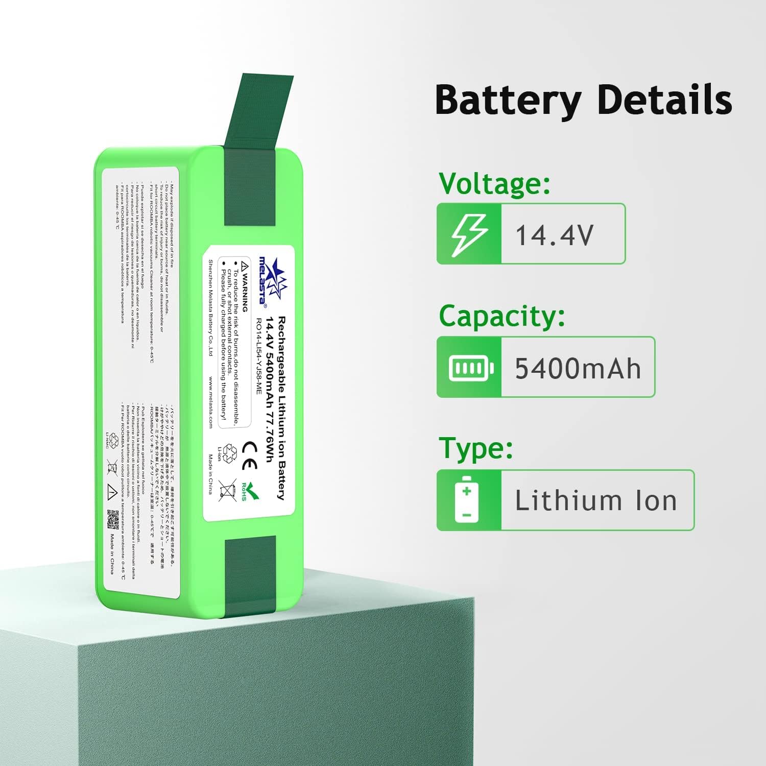 Batería 14.4V para Roomba 900