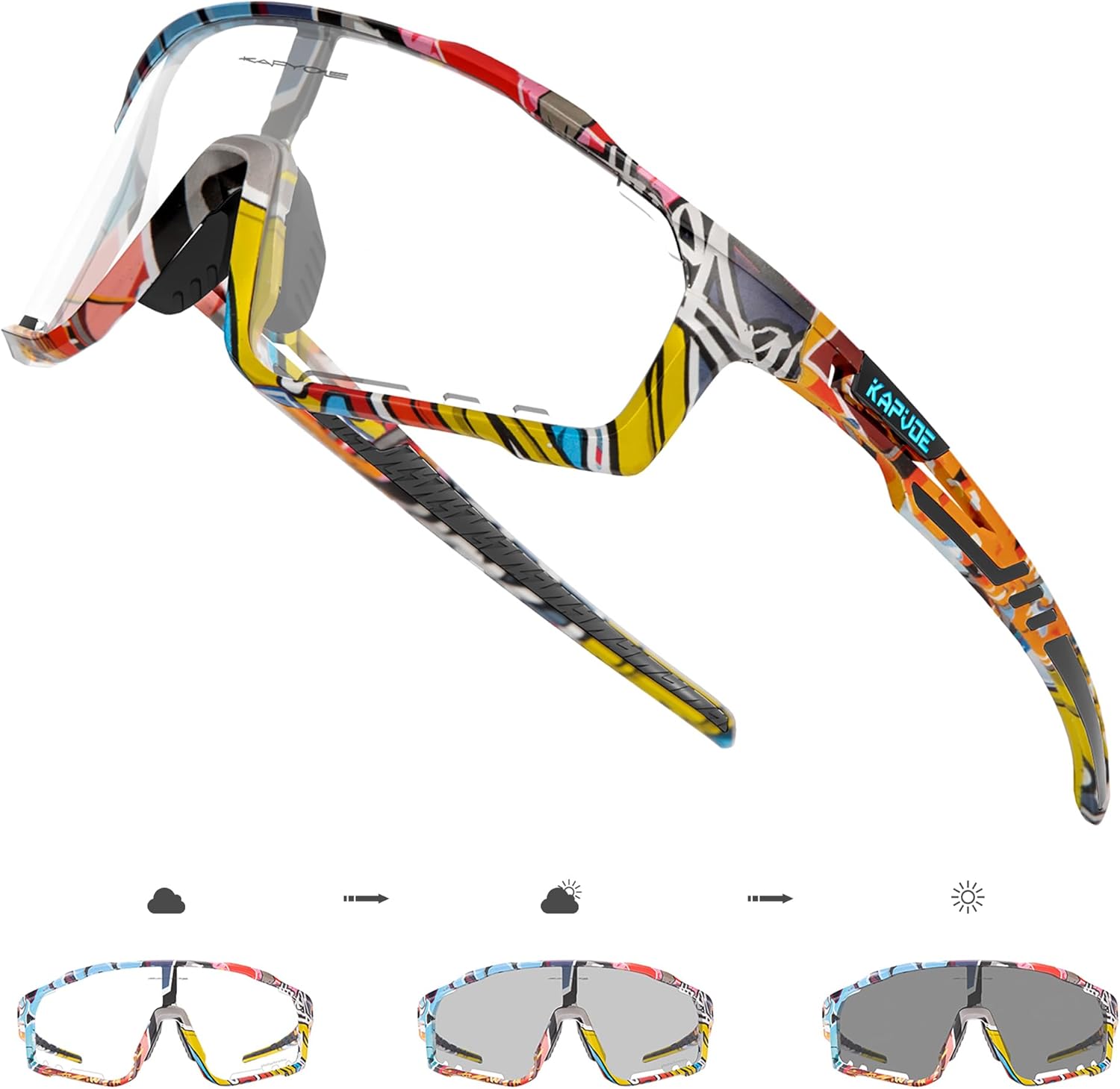 Gafas Ciclismo Fotocromáticas K76