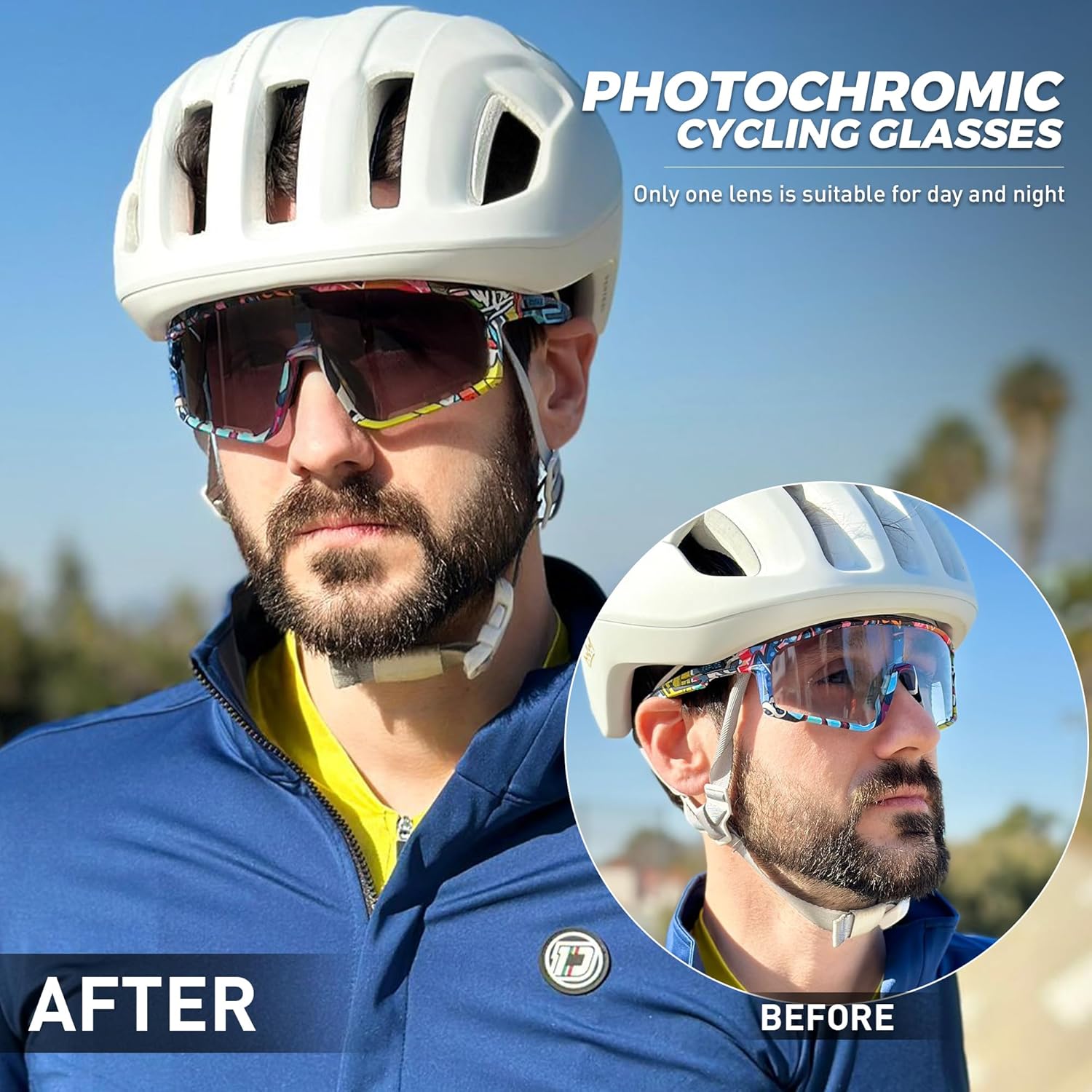 Gafas Ciclismo Fotocromáticas K76