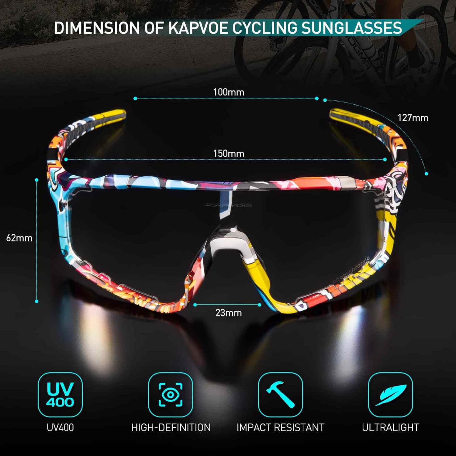 Gafas Ciclismo Fotocromáticas K76
