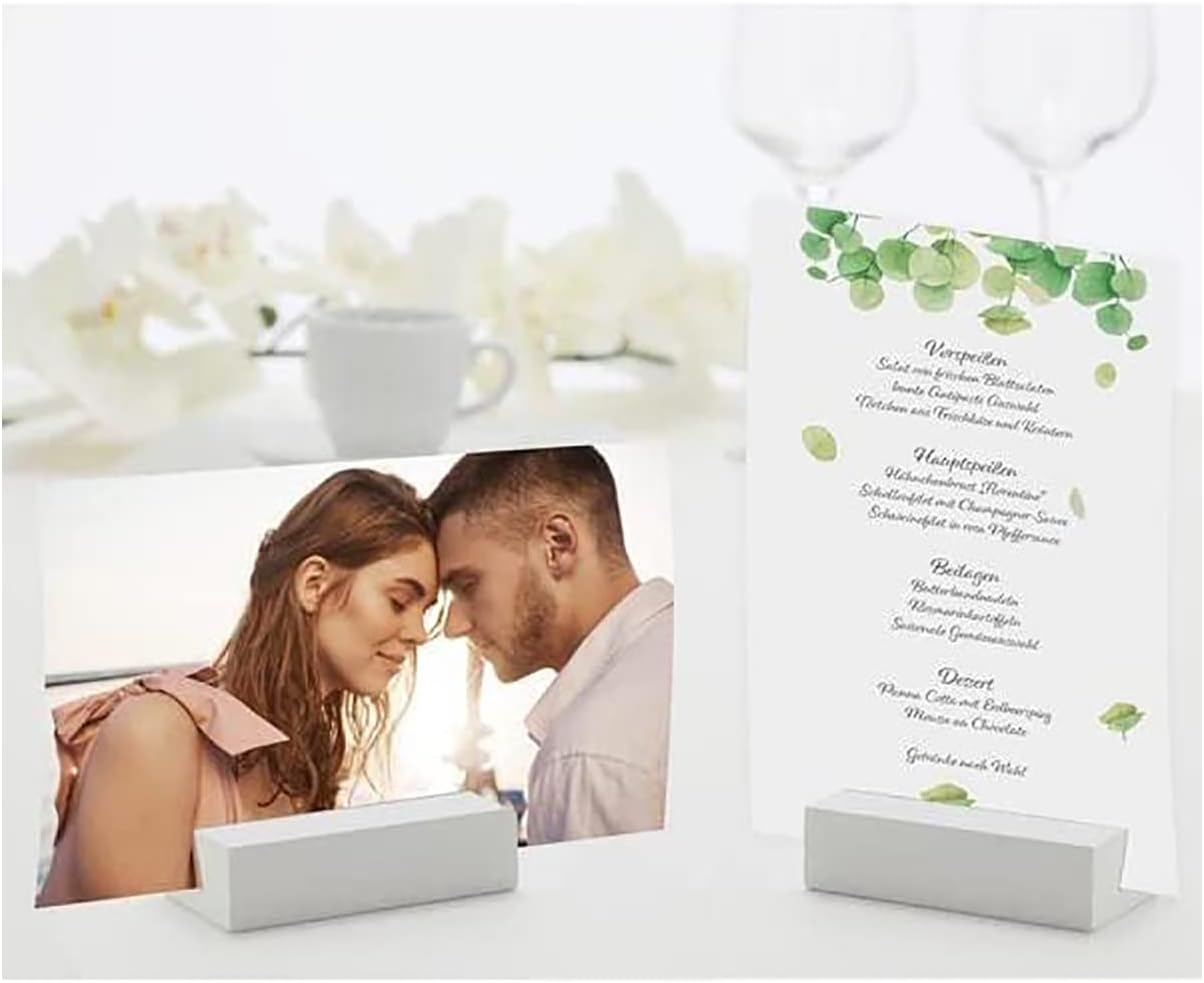 Soporte para tarjetas de boda