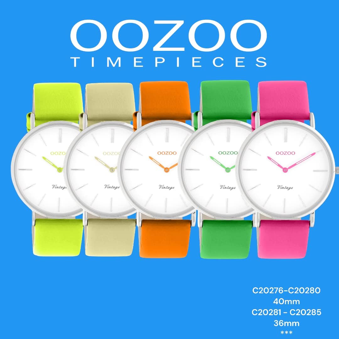 Reloj vintage Oozoo rosa 20mm