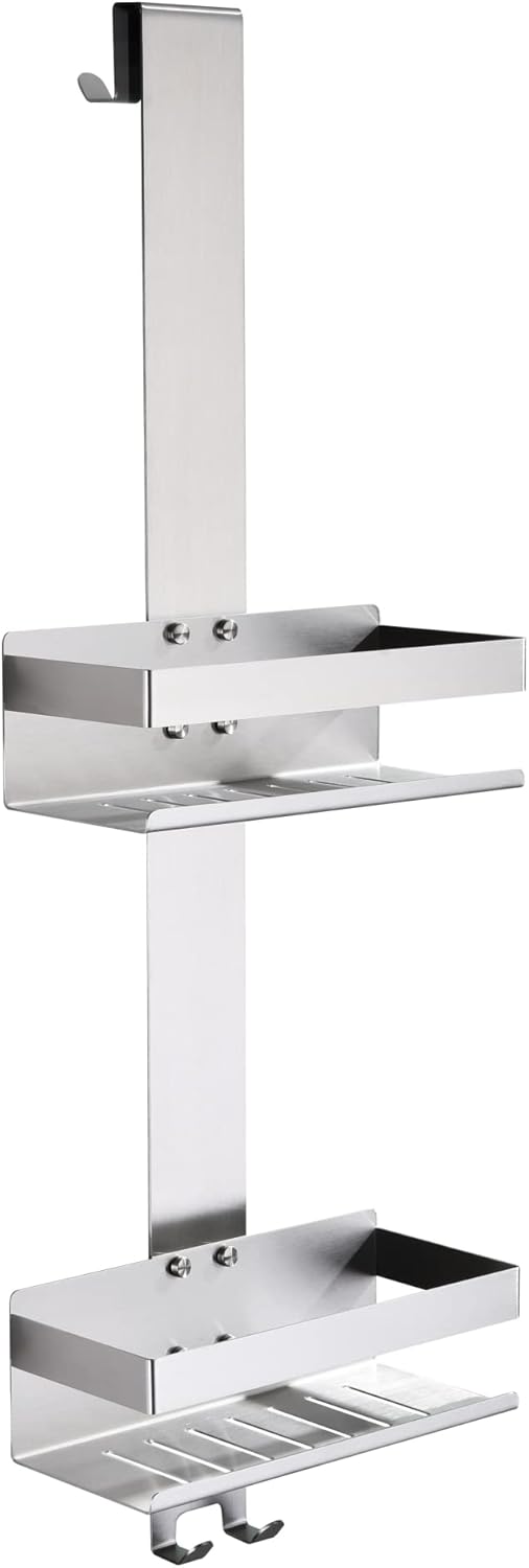 Estantería de ducha colgable 2 Estantes
