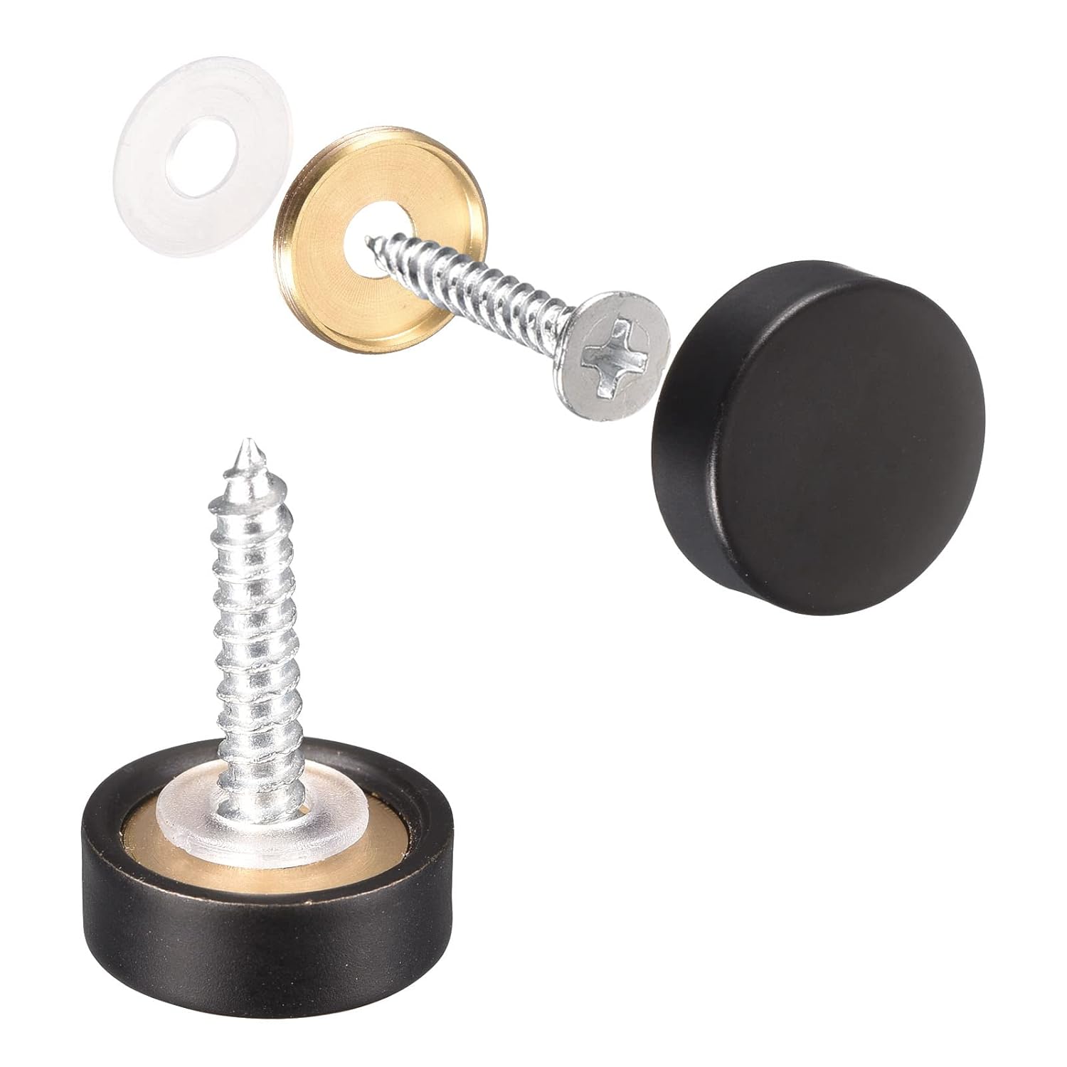 Tornillos de Espejo 14mm Negros