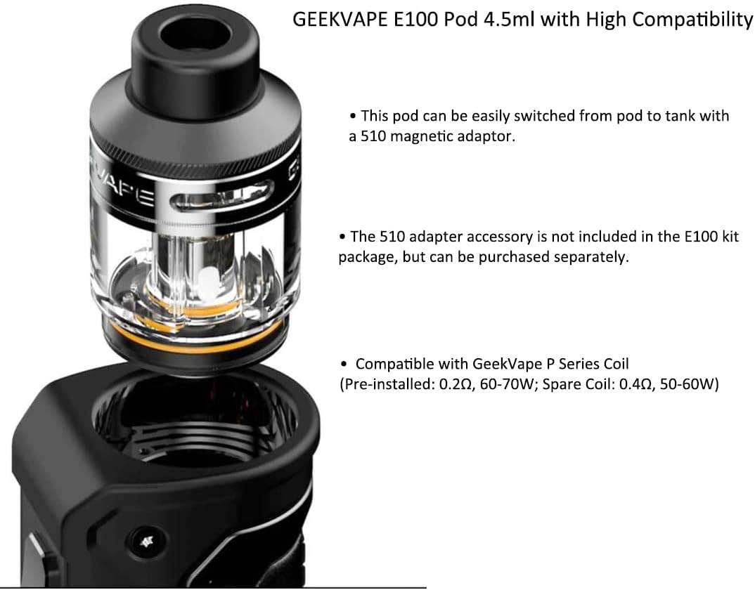 Kit GeekVape E100i Aegis 100W