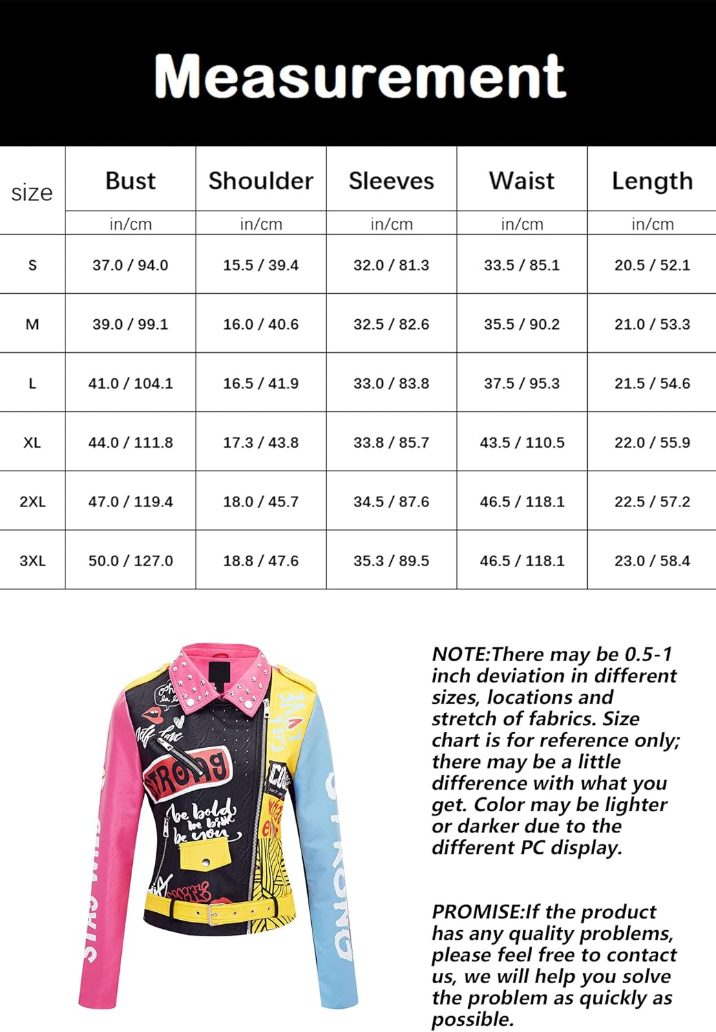 Chaqueta biker floral Giolshon