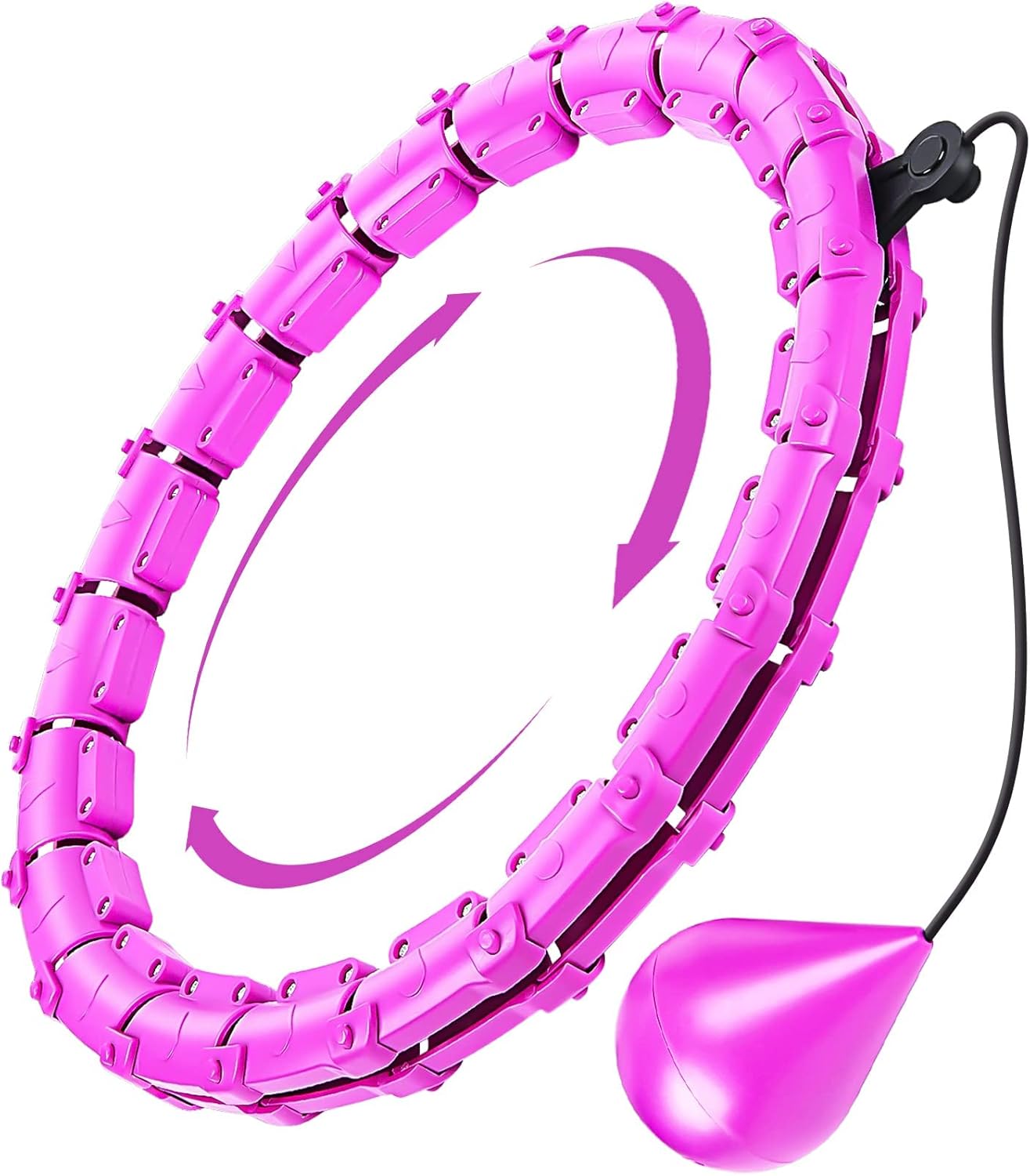 Hula Hoop con Peso 24 Nudos