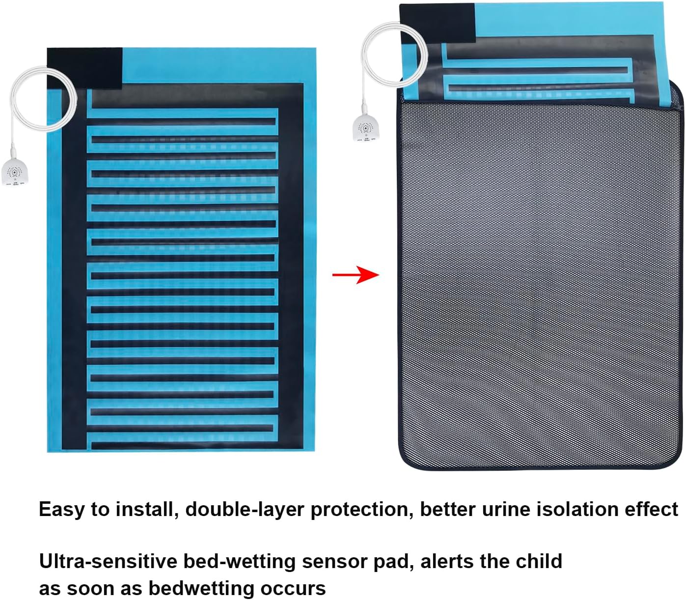 Alarma de orina para niños