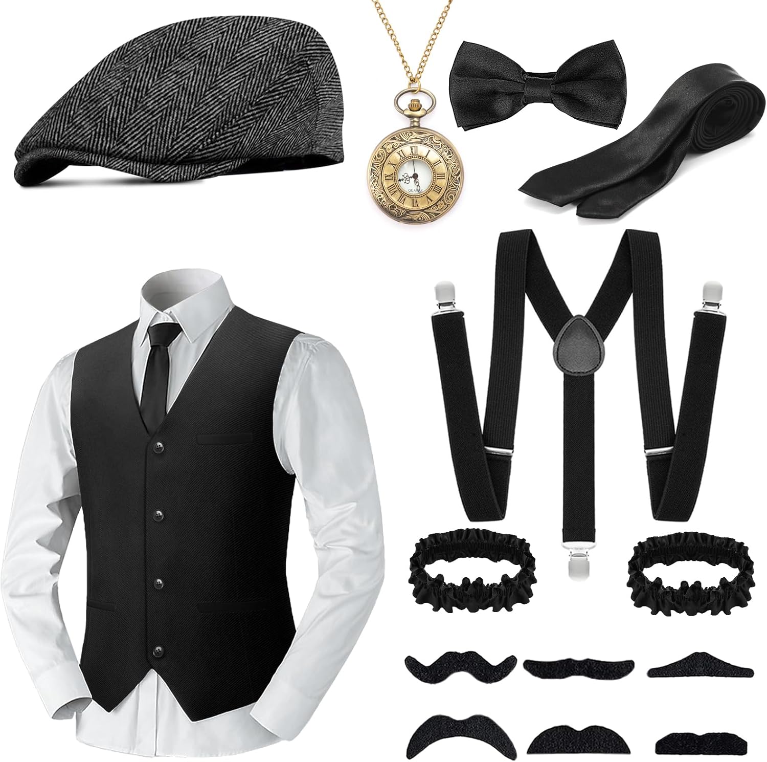 Accesorios Disfraz Mafia Años 20