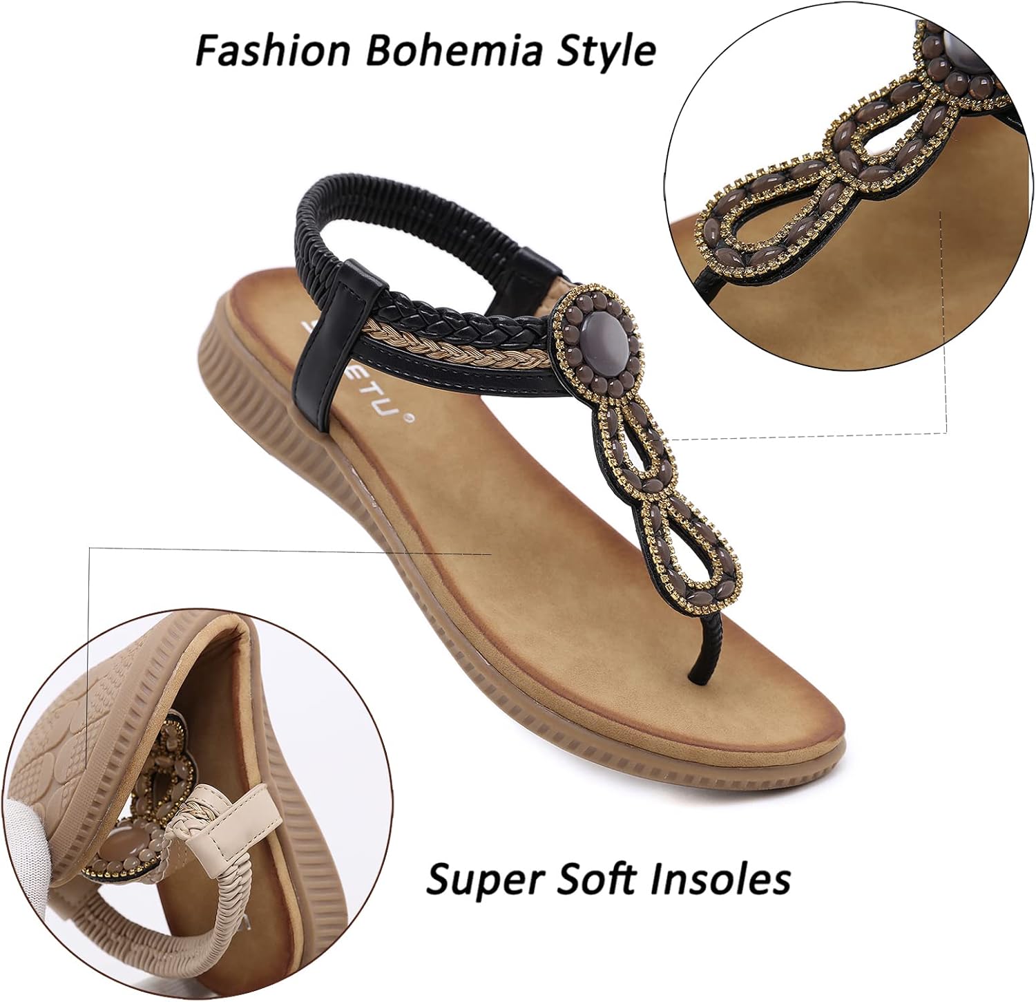 Sandalias Planas Mujer Verano
