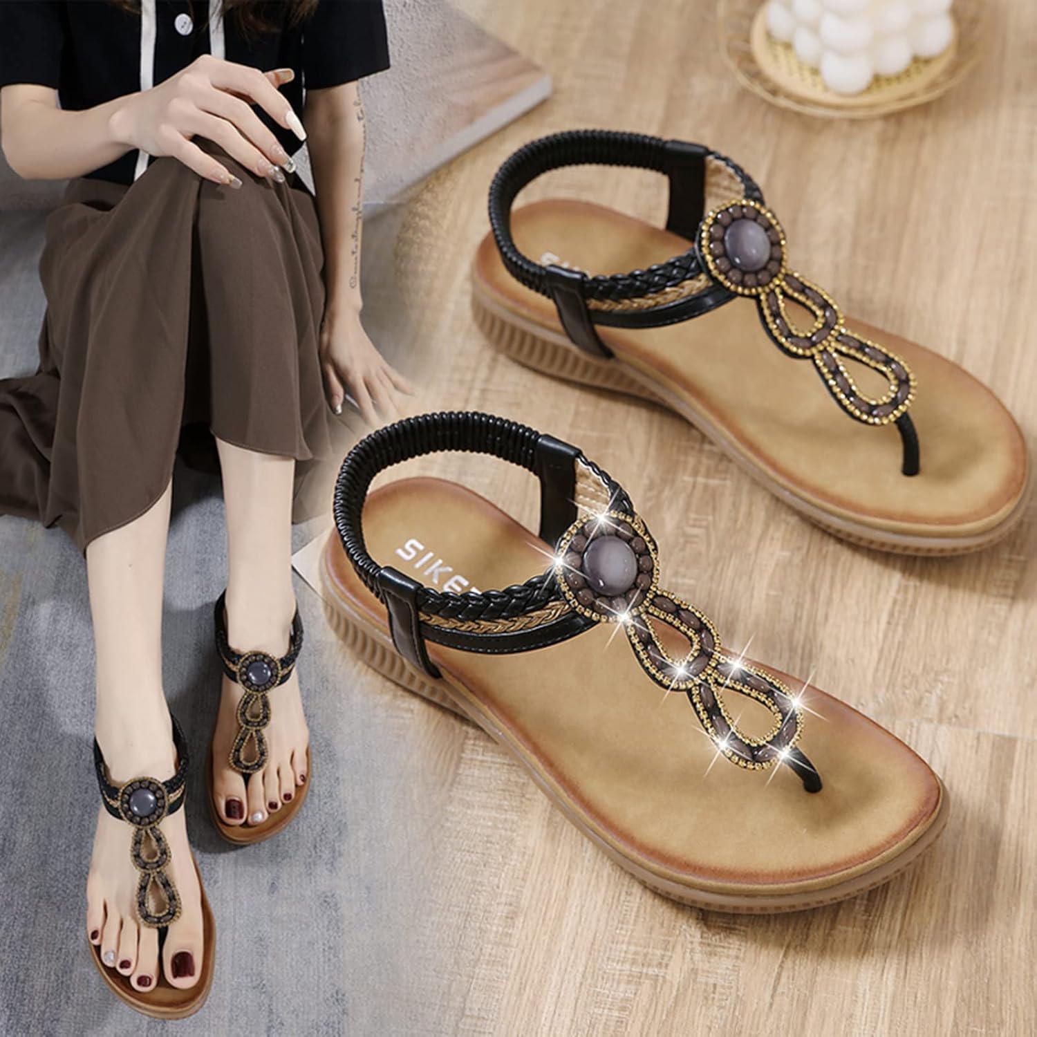 Sandalias Planas Mujer Verano