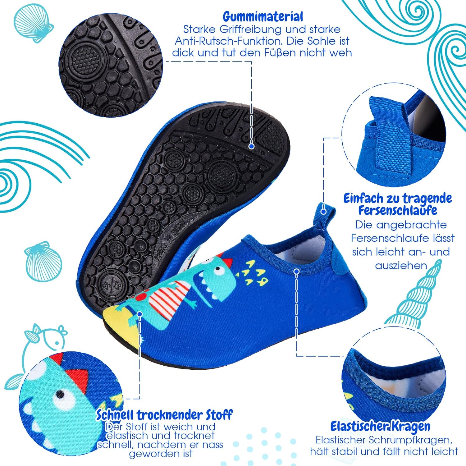 Zapatos de Natación para Niños