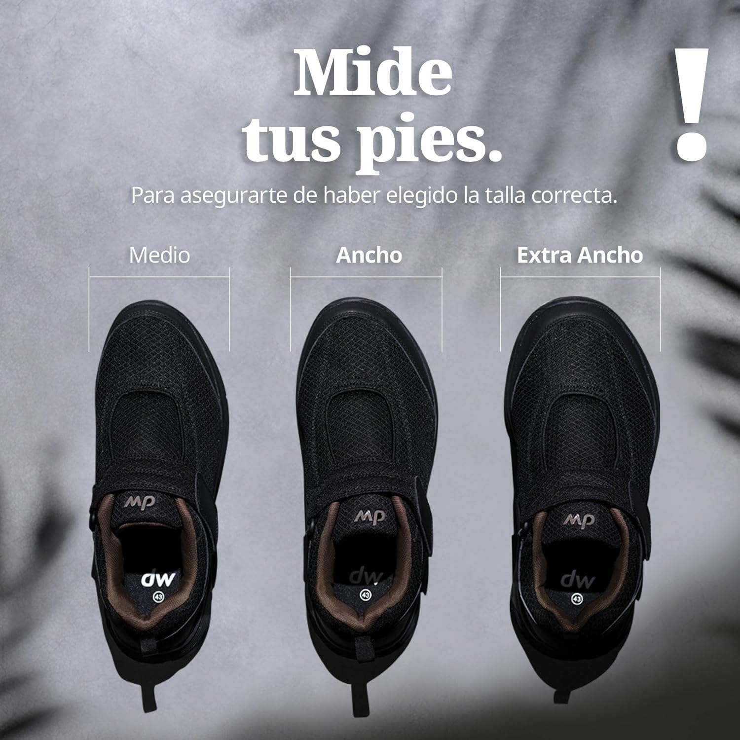 Zapatos Anchos para Pies Sensibles