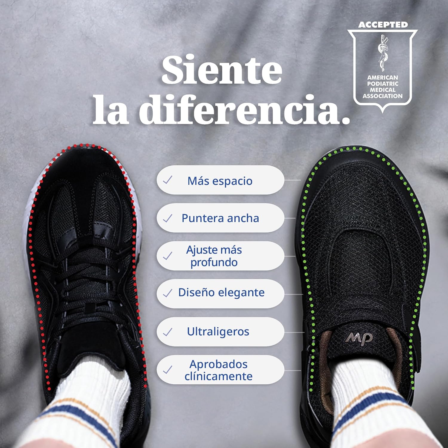 Zapatos Anchos para Pies Sensibles