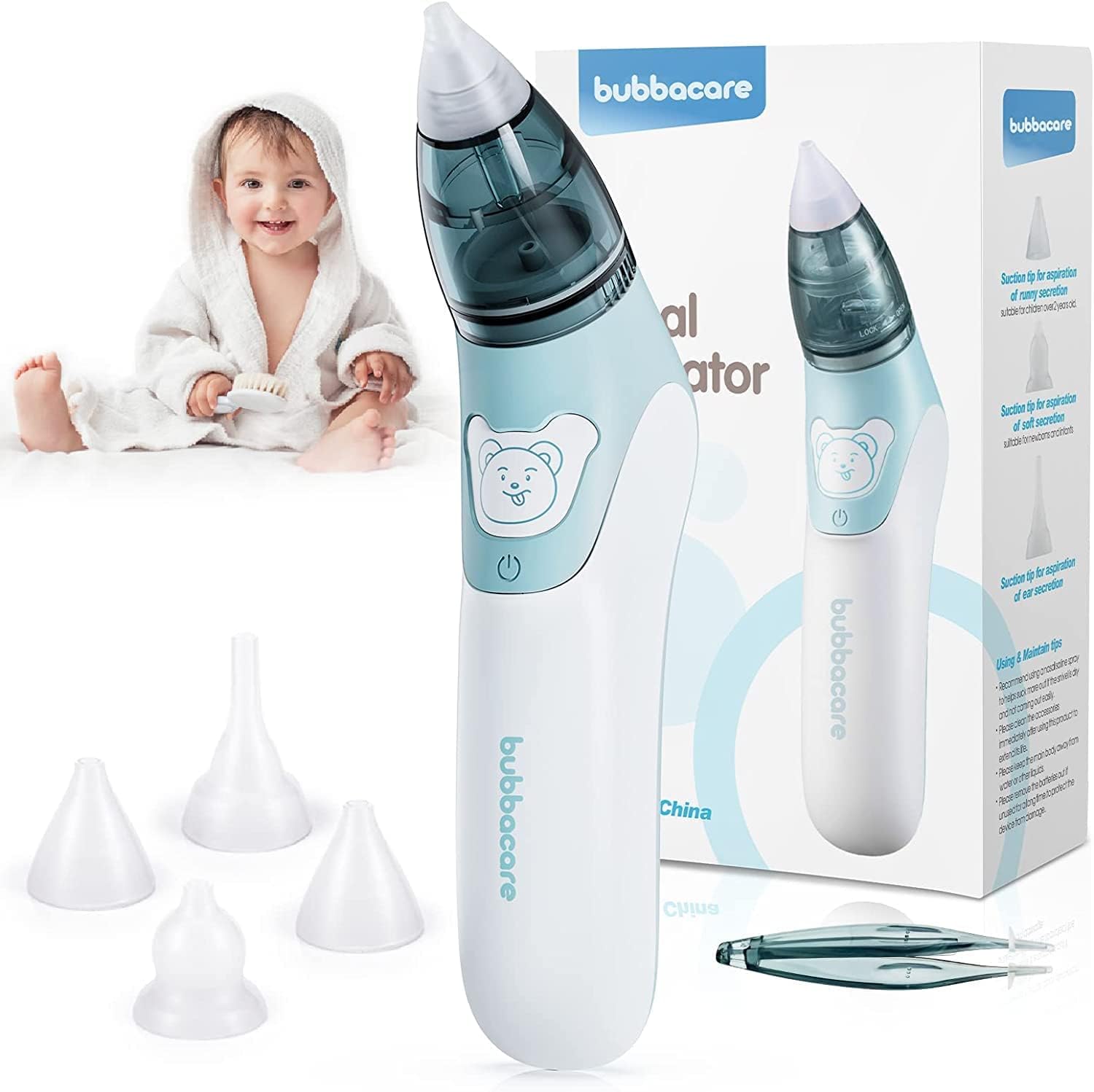 Aspirador nasal eléctrico bebé