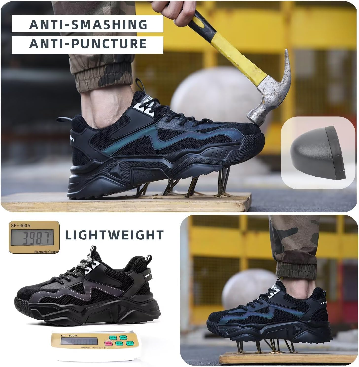 Zapatos de Seguridad con Acero