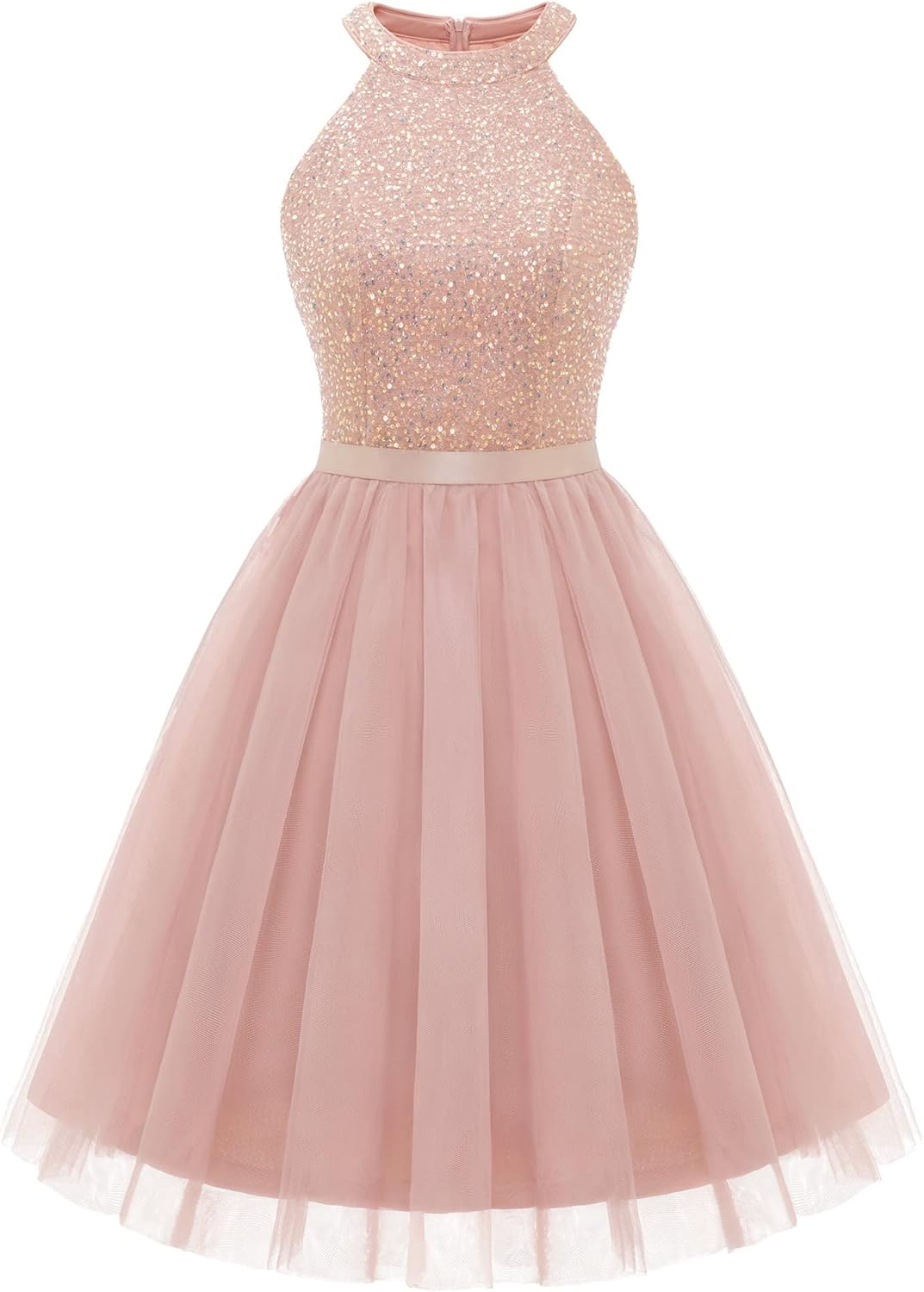 Vestido de cóctel elegante mujer