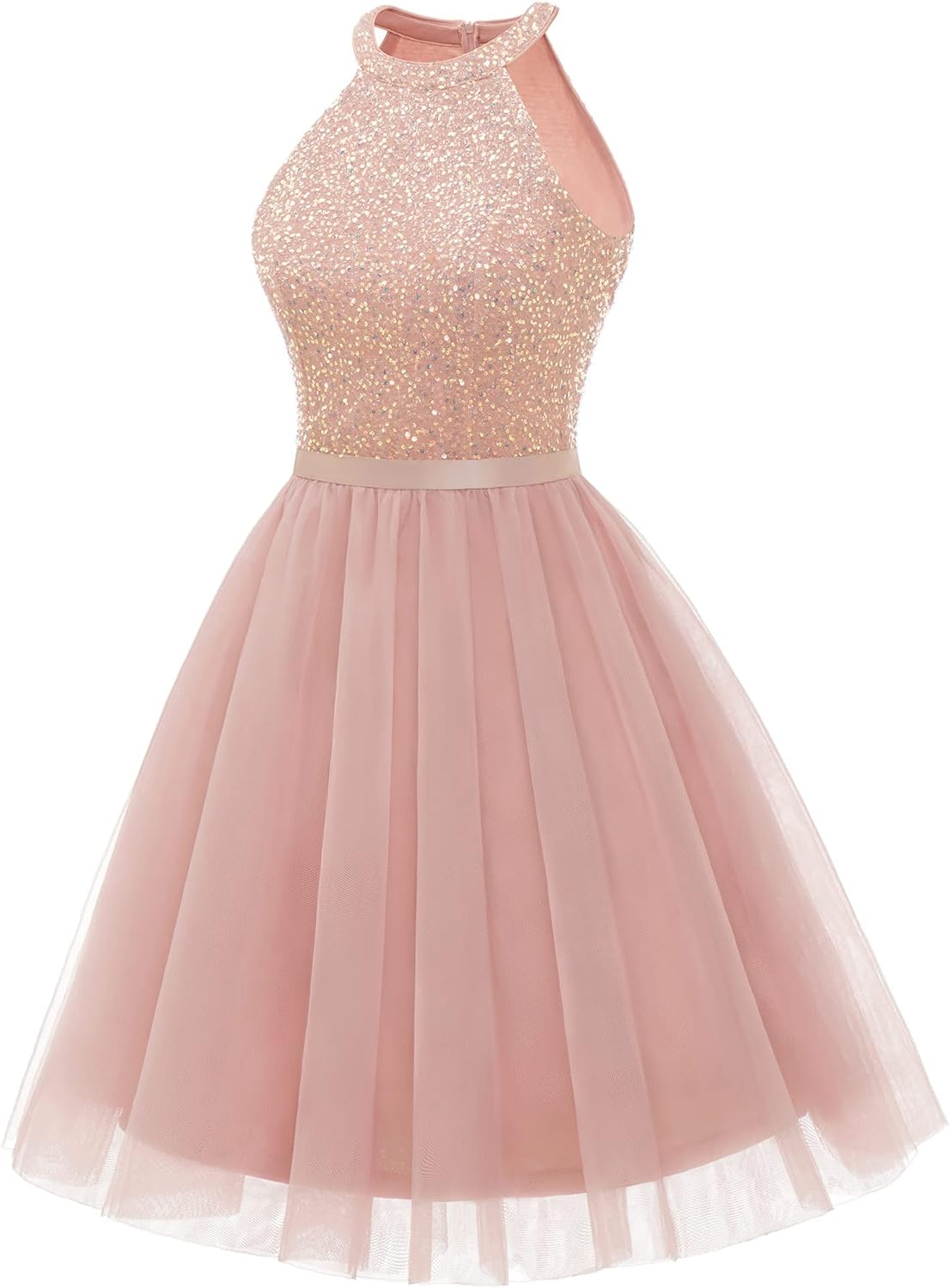 Vestido de cóctel elegante mujer