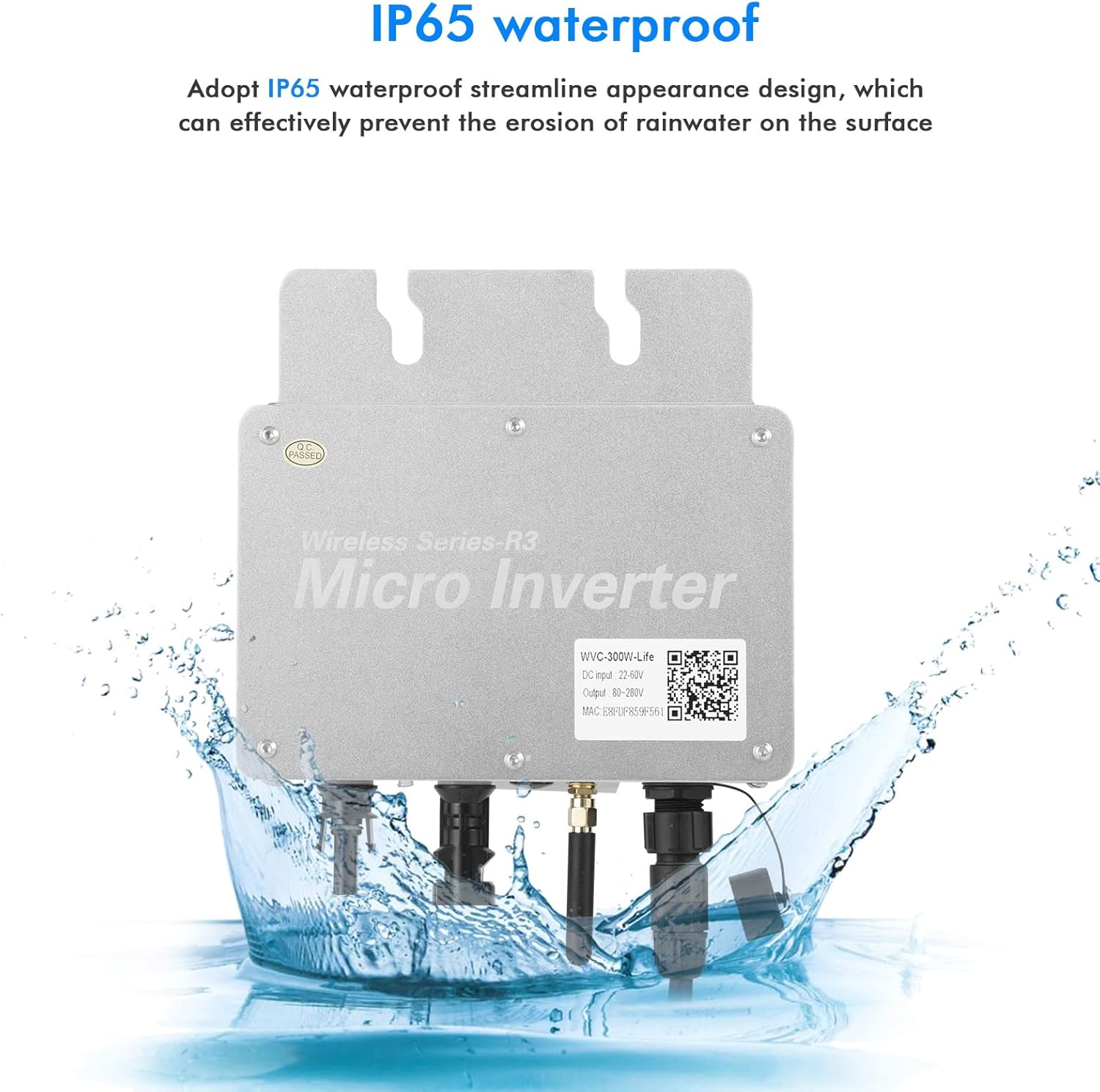 Micro Inversor Solar WVC-350W