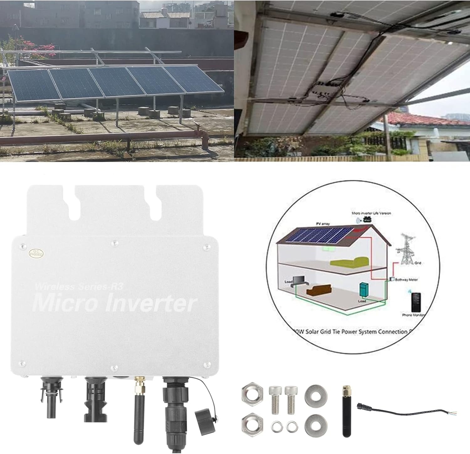 Micro Inversor Solar WVC-350W