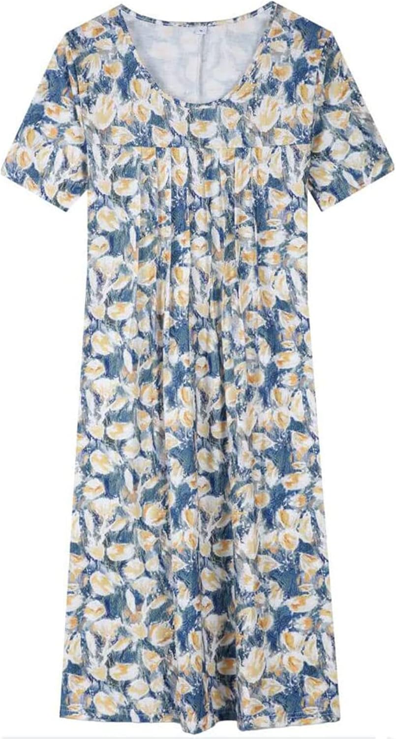 Vestido Midi Floral Elegante