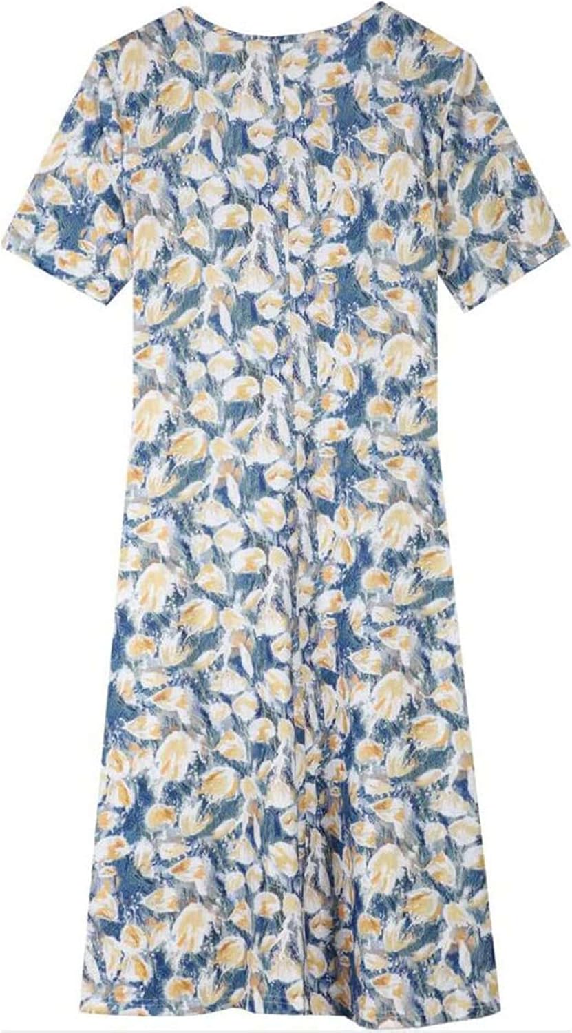 Vestido Midi Floral Elegante