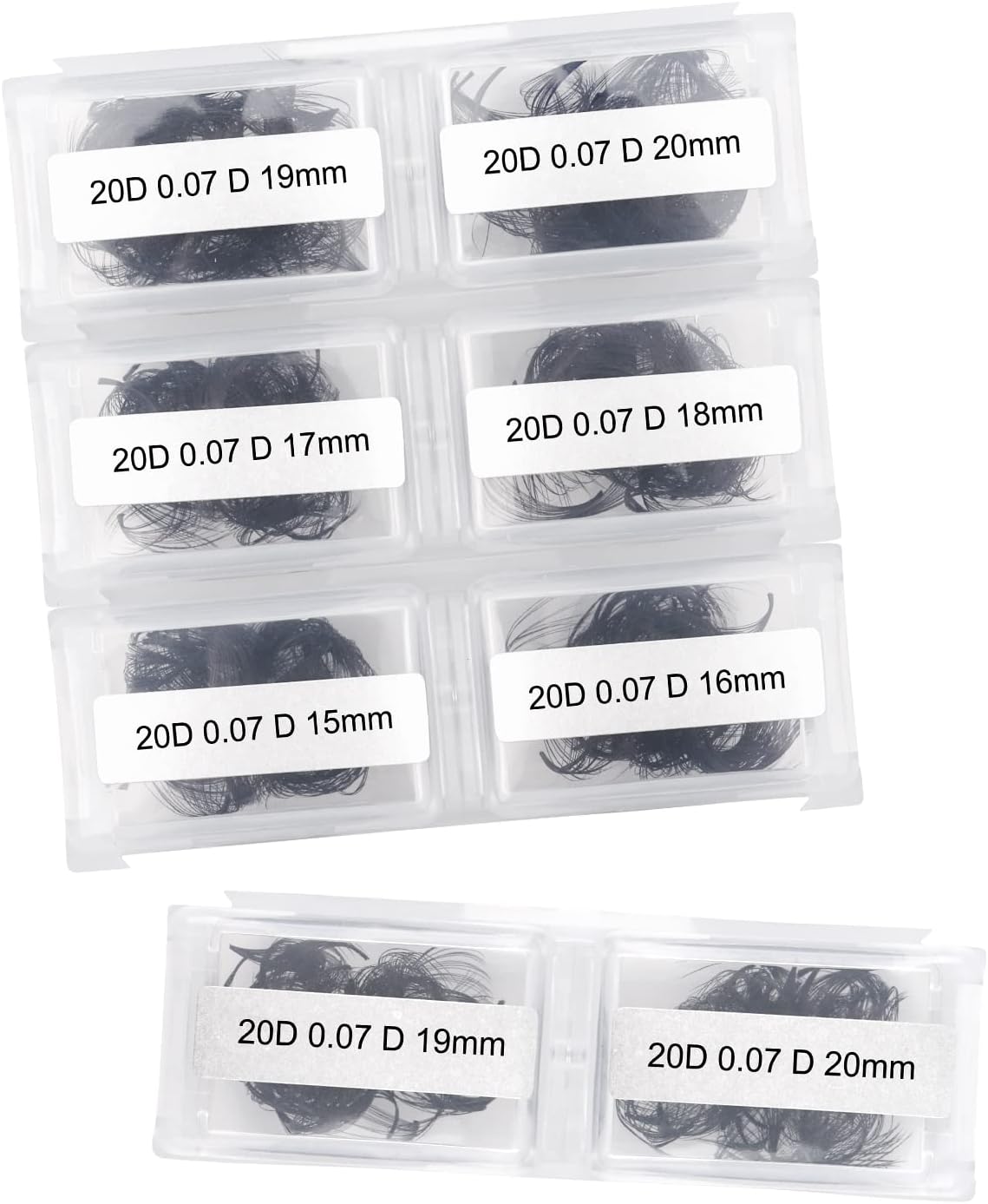 Extensiones Pestañas Volumen 20D