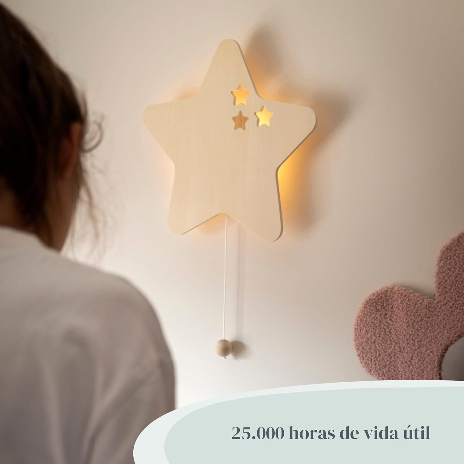 Lámpara Star Wonder Marrón 26x27
